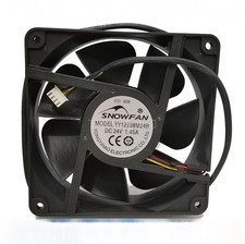 1 Pc. New YY12038M24B DC24V 1.45A 12038 12CM 4-Wire Inverter Cooling Fan