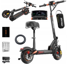 800W Electric Scooter 10 inch Off-road Tires Long Range E-Scooter 45KM/H Adults