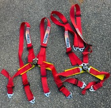 Fast And The Furious Jetta Sparco Racing Harness Red 4 Point