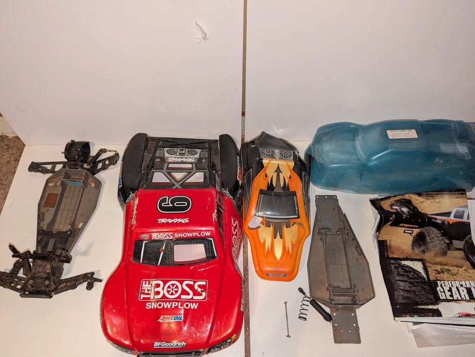 AS-IS* Traxxas Brushless Body And Chassis With Other Parts  - Image 2 of 4