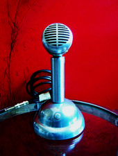 Vintage 1960's Shure 520SL controlled magnetic microphone Hi Z harp w extras  2