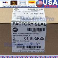 Allen-Bradley 1764-24BWA SER B MicroLogix1500 24 Point Controlle  US Free Tax