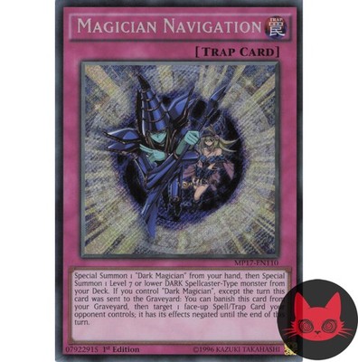 Yugioh Magier Navigation MP17-DE110 Secret Rare 1. Auflage NM