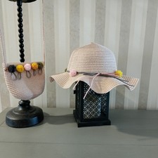 Easter / Spring Girls Hat and Purse Set Light Pink