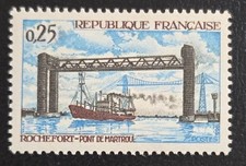 Timbre - FRANCE - ROCHEFORT - Pont de Martrou - Neuf ** - YT 1564 - 1968
