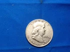 1954-D Franklin Half Dollar (fl yellow/black)