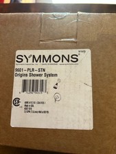 Symmons 9601-PLR-STN 2.5 GPM Only Trim Package w Shower Head Satin Nickel READ