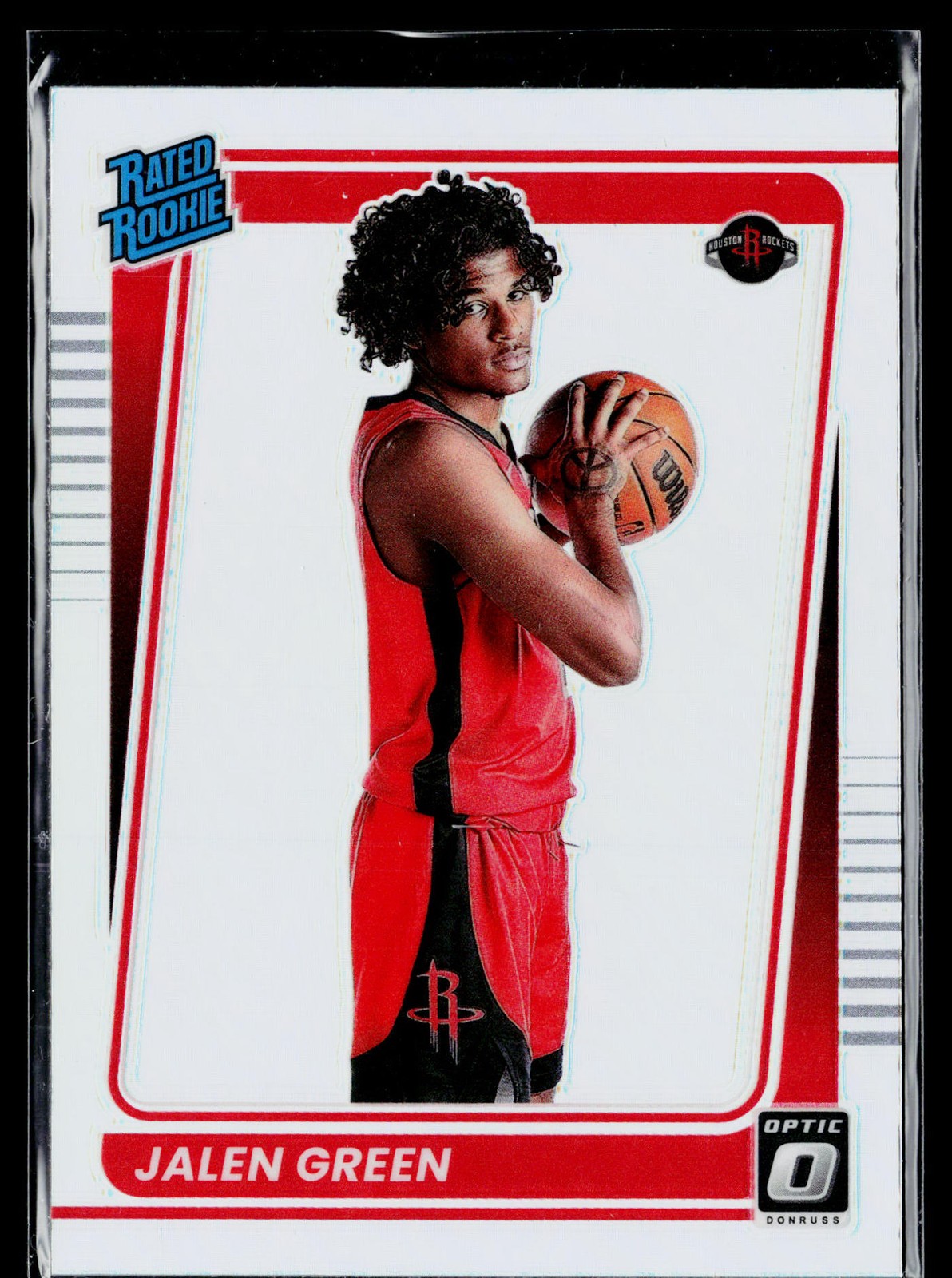 2021-22 Donruss Optic #159 Jalen Green Holo