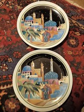 ​Arzberg Porzellan 2er Set Teller "Orient  1001 Nacht" –Rarität –Vintage DM-Zeit
