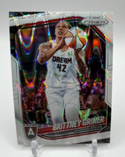 2025 Panini Prizm WNBA Brittney Griner #46 White Seismic Prizm