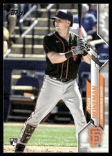 Tyler Heineman Rookie 2020 Topps Update San Francisco Giants #U-241