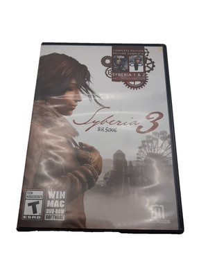 Syberia 3 Day One Complete Edition (Windows/Mac, 2017) DVD-ROM Syberia 1 2 And 3