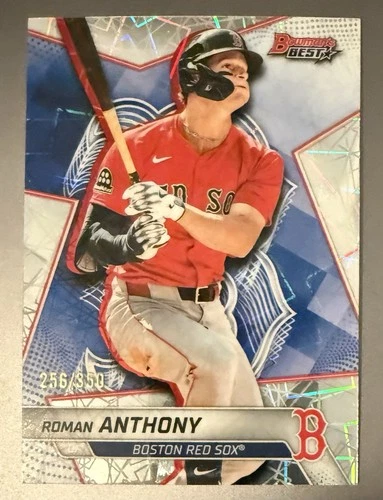 2025 Bowman's Best Roman Anthony #TP-16 Lazer Refractor parallel SP #/350