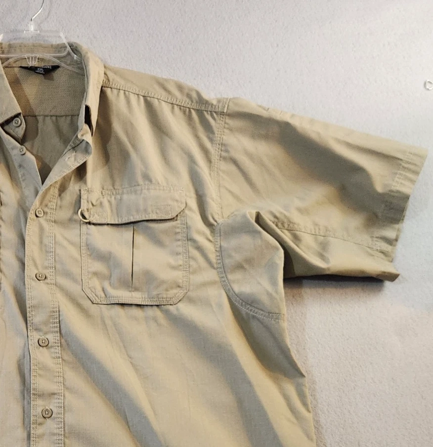 Blackhawk Warrior Wear Shirt Mens XXL Khaki Tactical Rip Stop Utility BDU - Image 4 of 4