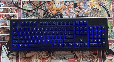 SteelSeries Apex 100 Gaming Keyboard - Tactile & Silent - Blue