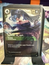 Sona - Harmonious Rare Origins 073/298 NM Play Set Available