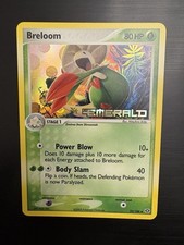 Pokemon TCG Breloom 22/106 EX Emerald (EX) Rare LP-NM - Free shipping on eBay