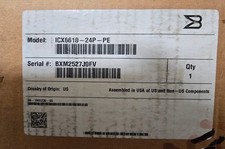 Brocade ICX6610-24P-PE 24-PORT 1GB PoE RJ45 8x 1GB SFP Switch