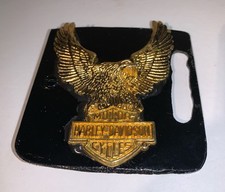 Vintage Rare Hand Made Forged Harley Davidson Eagle Motorcycle Belt Buckle