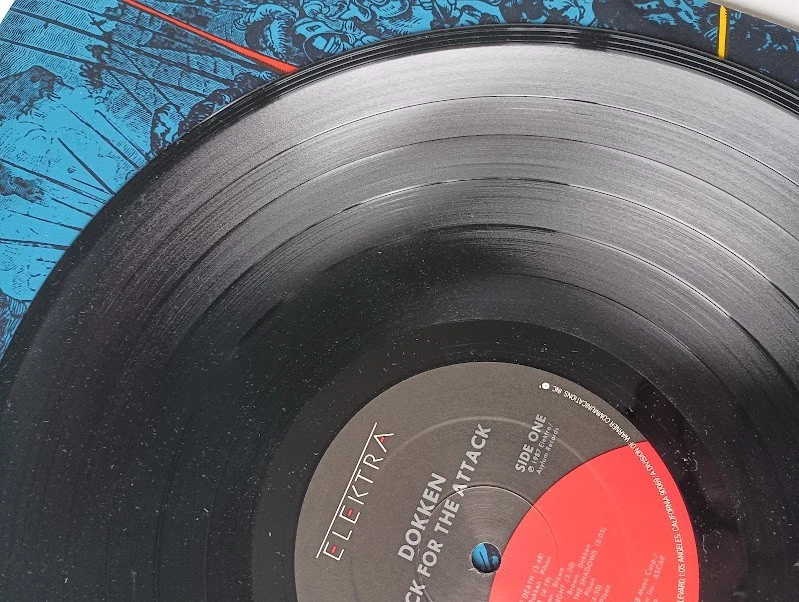 Dokken Back for the Attack Rare 1987 Vinyl Original Press Elektra Rock Metal