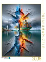Calvendo Puzzle Horizonte Der Schifffahrt | 2000 Teile Lege-GrößE 90X67Cm Foto-P