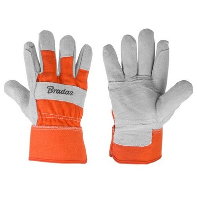 Arbeitshandschuhe Größe 10,5 Rindsleder Handschuhe Lederhandschuhe Bradas 3491