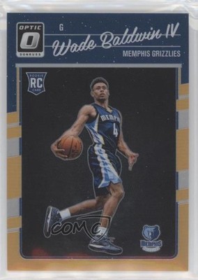 2016 Panini Donruss Optic Orange Prizm /199 Wade Baldwin IV #164 Rookie RC fm0