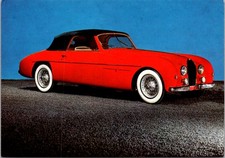 France Bugatti Cabriolet 1951 Car Museum Continental Postcard B315