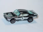 HOT WHEELS REDLINE 1969 RLC KING KUDA BARRACUDA -Chrome, -NICE!