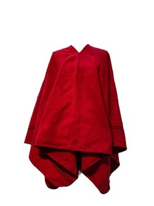 Poncho, Cusco, Peru, Vintage 1960’s 100%Wool, Hand Woven 58x53” Shows Wear