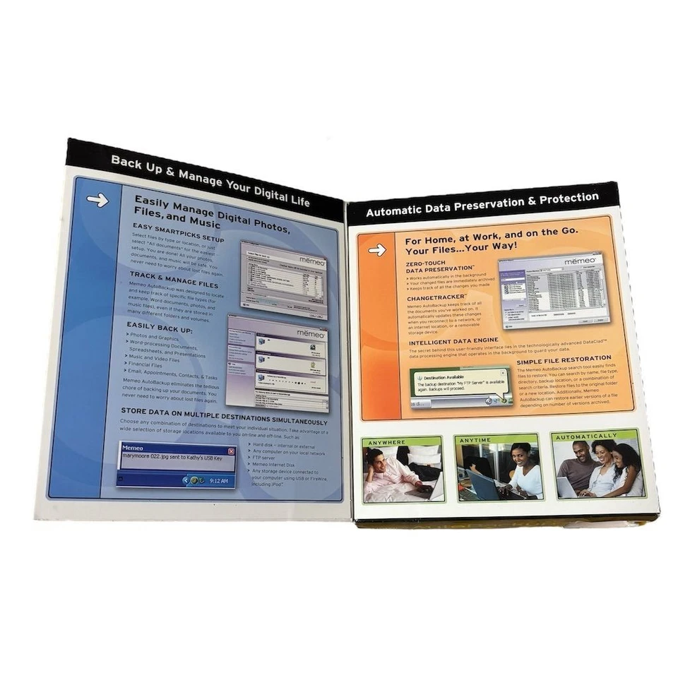 Encore Memeo AutoBackup Software CD for Windows XP - Image 4 of 4