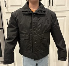 Blauer Gore-Tex Cruiser Jacket with Removable Liner 46R Black Police Security