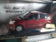 Pma 1/43 Ford Fiesta 2001 Red Metallic