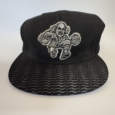 Mitchell & Ness Mens Black Ben Franklin Philadelphia 76ers Adjustable Snapback