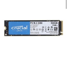 Crucial P2 500Gb M.2 SSD interne (CT250P2SSD8)