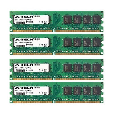 A-Tech 8GB KIT (4 x 2GB) For Asus P5 Series P5B P5B Deluxe P5B Deluxe/WiFi-AP...