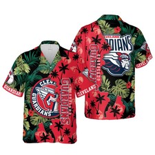 Cleveland Guardians Baseball Tribal Hawaiian, Gift For Fans, Gift For Friends