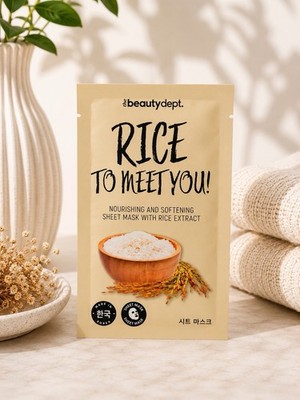 Gesichtsmaske the Beauty dept Nourisching And Softening Rice Extract Mask
