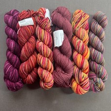 KOIGU KPM  KPPPM Fingering Yarn 100 Merino Wool 175 yds - Autumn Lot 6 Skeins