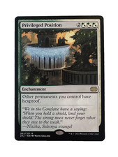 Privileged Position Double Masters 2022 Regular Rare #263 MTG NM