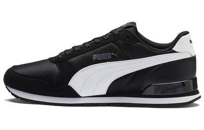 PUMA St Runner V2 Black/White Low Sneakers 366811-05