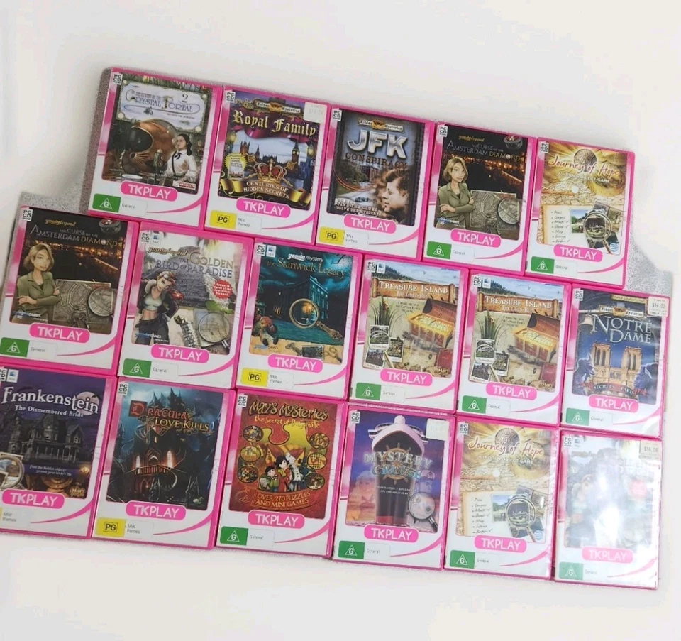 PC Games Bundle TK Play x17 Hidden Object Mystery Puzzle Role Play Adventure - Image 4 of 4