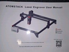 AtomStack A5 Pro Laser Graviermaschine 40W, fast neu, komplett zusammengebaut