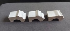 set of 3 Heritage Glaze Plant Pot Feet Risers