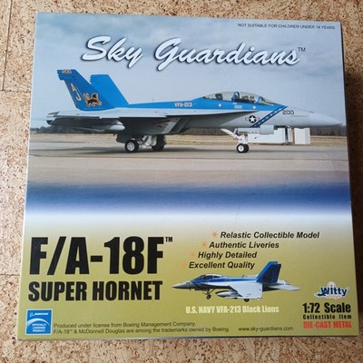 Witty Wings, McDonnell Douglas F/A-18F Super Hornet, USN, WTW-72-008-005, 1:72