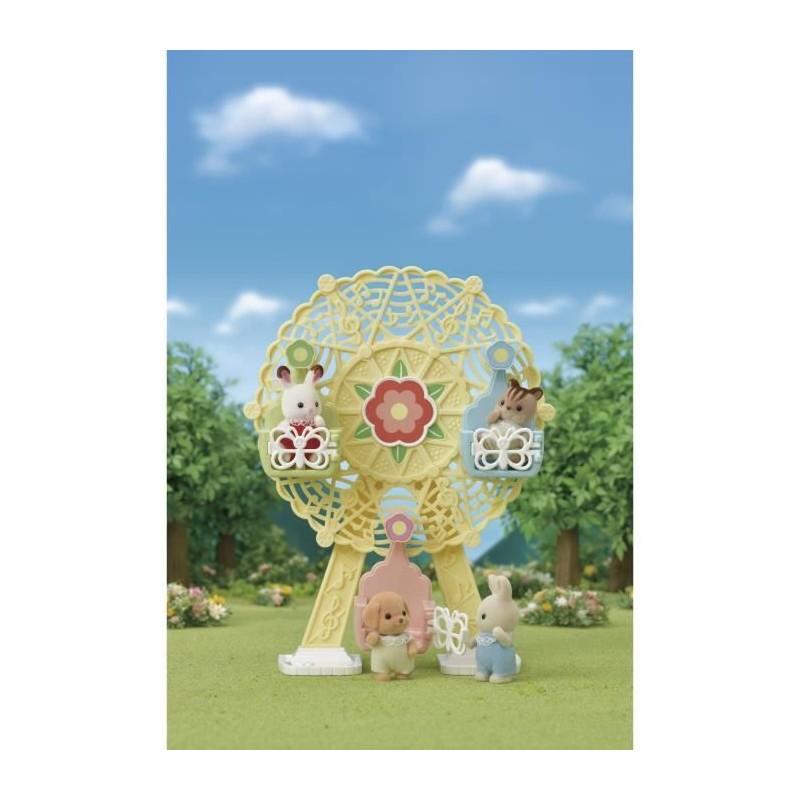 Jouet d'Éveil Sylvanian Families Grande Roue pour Développer la Motricité Fine