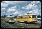 Original Slide SHRT #63/17 Shaker Heights Rapid Tr.  1950s Cleveland OH PCC RBK