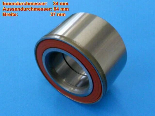 Kompaktlager 34x64/37 mm f. Achsen von Alko Knott Westfalia  