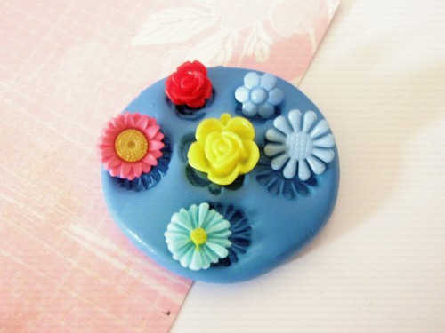 Mini Flowers Flexible Silicone Mould - Cake Toppers, Fimo, Sugarpaste