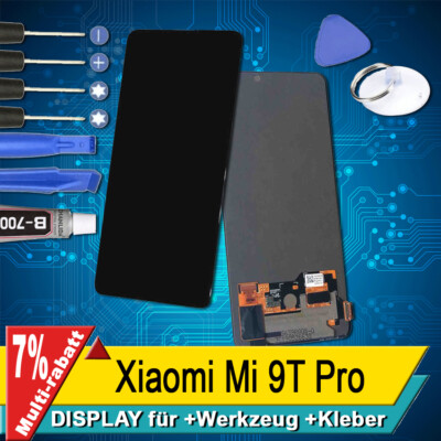 Display Für Xiaomi Mi 9T Pro Komplettes Bildschirm Lcd Touch TFT Schwarz +
